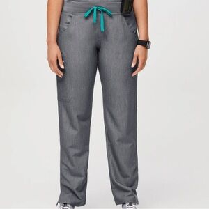 FIGS Cargo Scrub Pants, Gray, Size XL